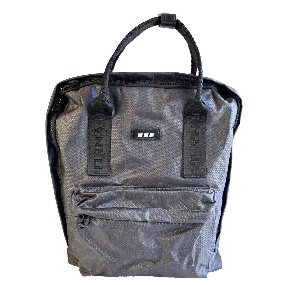 LORNA JANE Backpack Gym Bag Slate Blue Multi Pockets Heavy Duty Zippers Handle